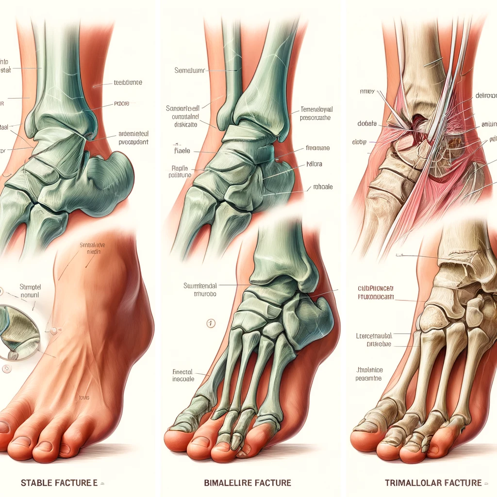 broken ankle at work injury claim